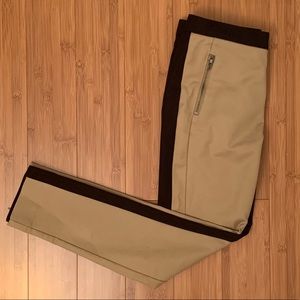 Banana Republic Tan and Black Ankle Trousers Size 00P